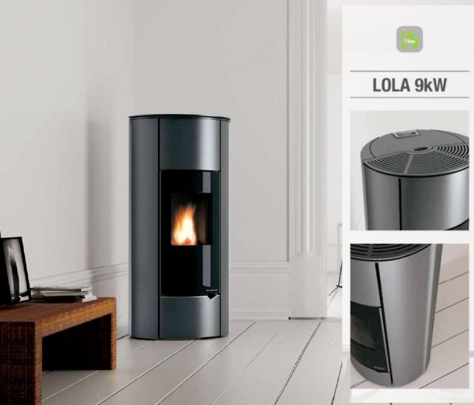 Po&ecirc;le &agrave; granul&eacute; &eacute;tanche Palazzetti Adagio 4 kW